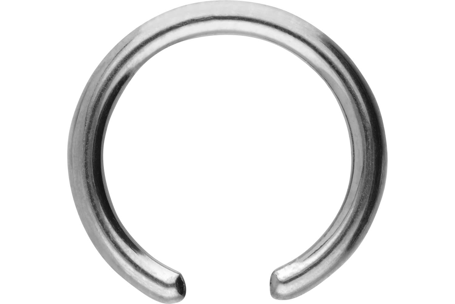 Chirurgenstahl Klemmkugelring Piercing ohne Kugel